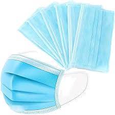 3-layer face mask blue 50 pieces