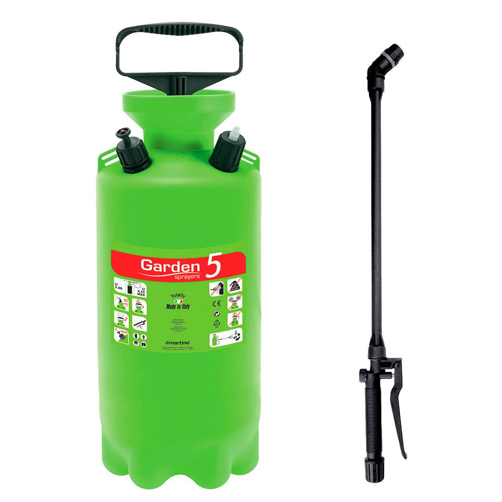 Italian pressure sprayer Garden green 5 liters