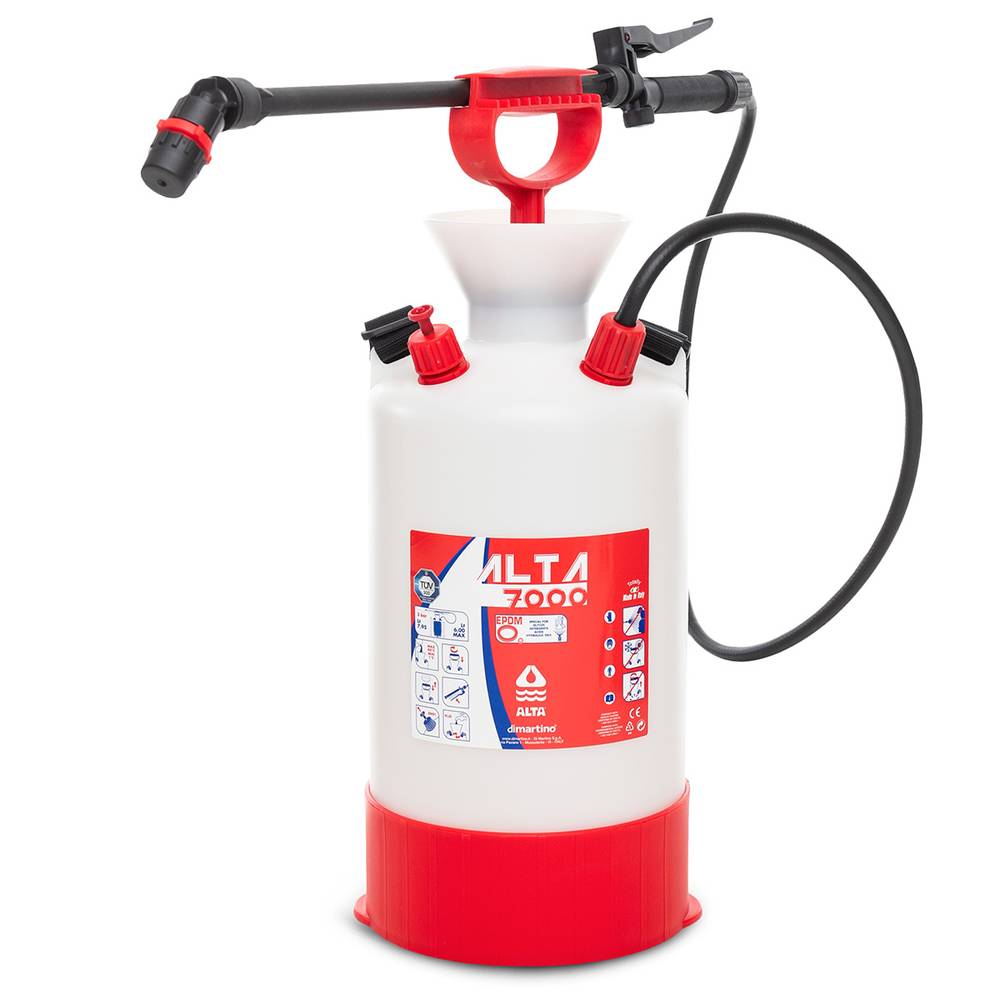 Italian pressure sprayer Alta 7 liters