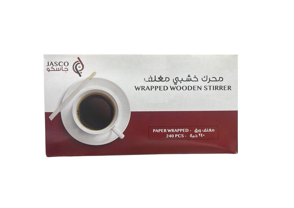 جاسكو محرك خشبي  240 حبه مغلف