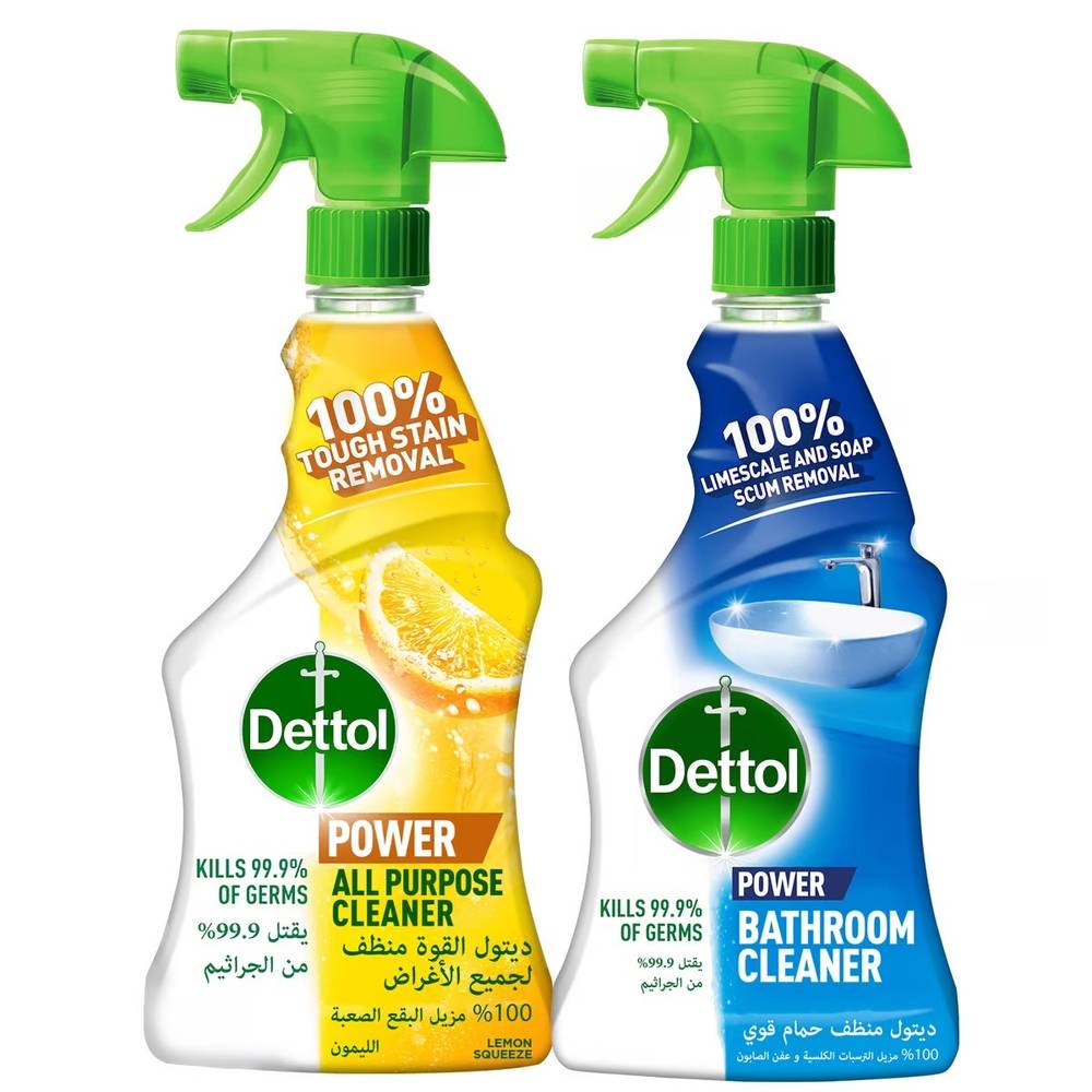 ديتول بخاخ الحمام + متعدد الاغراض 500ml