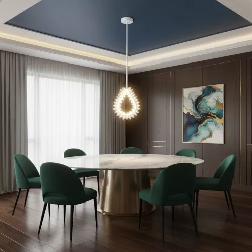 علاقي مفرد مودرن اسود E27*1