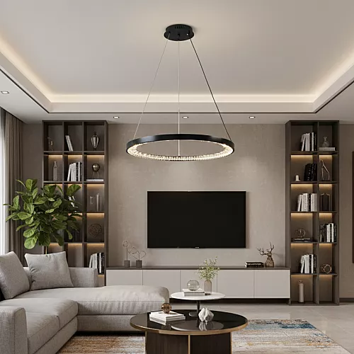 حجر طبيعي أسود مطفي كبير مقاس 55 - 60 ملم ( عبوة 10 حبات )