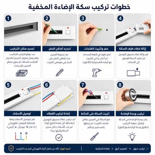 مجرى دفن متعدد الافياش مطور القابلة للإضافة والإزالة لون اسود حجري 80 سم توفل