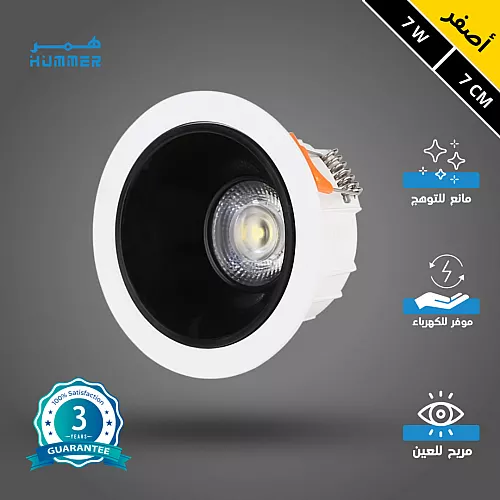 لمبة ليد خيوط شفاف لون اصفر شكل شمعة قاعدة E14 | 4 واط توفل