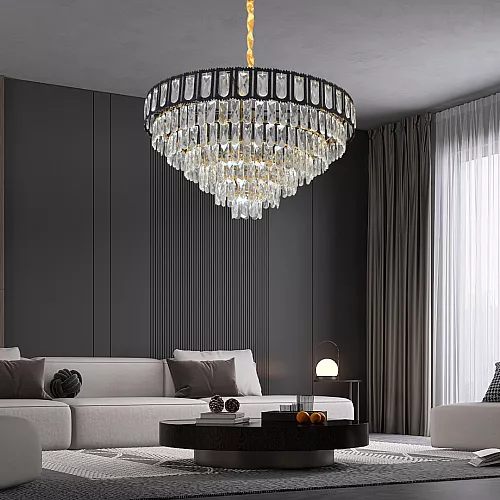 علاقي مودرن ذهبي E14*22 قطر 100 سم