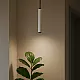 سلندر علاقي اسطواني طويل مفرد ابيض + اسود قطر 60*300 ملم لمبة نوع GU10