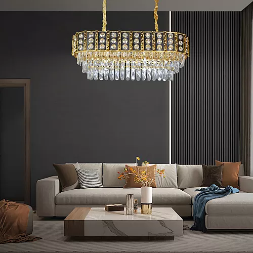 علاقي مودرن ذهبي E14*10 مقاس 80*30 سم