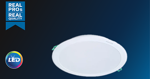 داون لايت بنل دفن ( 8 بوصة - 20 سم ) 8 بوصة 18 واط لون الانارة شمسي كريمي IP44 ضمان 5 سنوات PHILIPS
