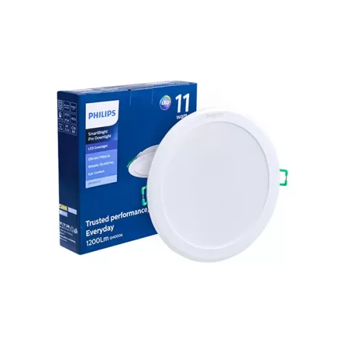 داون لايت بنل دفن ( 8 بوصة - 20 سم ) 8 بوصة 18 واط لون الانارة ابيض IP44 ضمان 5 سنوات PHILIPS