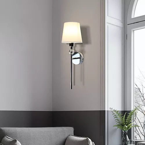 إضاءة أبليك حائط مودرن اسود E14*1L