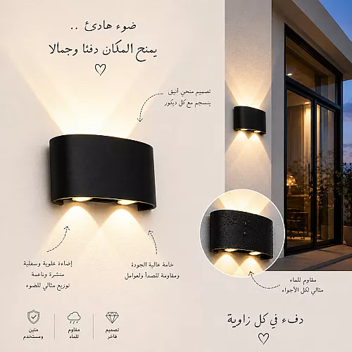 كشاف سقف مستعار مستطيل مقاس 60*120 سم لون الانارة اصفر 100 واط