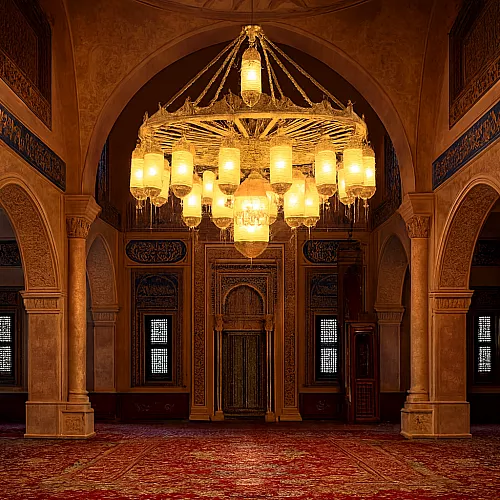 نجف اسلامي كرستال مساجد ثلاثي