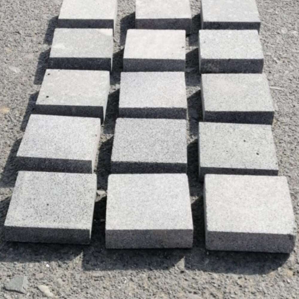 بازلت ليزر تتش 10×10 اردني | بلاط بازلت صغير