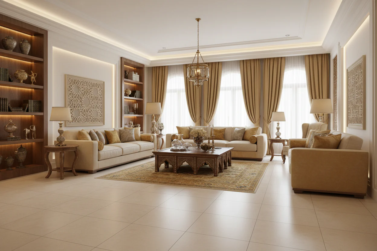 بورسلان ستون لاين آيفوري ايطالي 60×60 | بورسلان عاجي