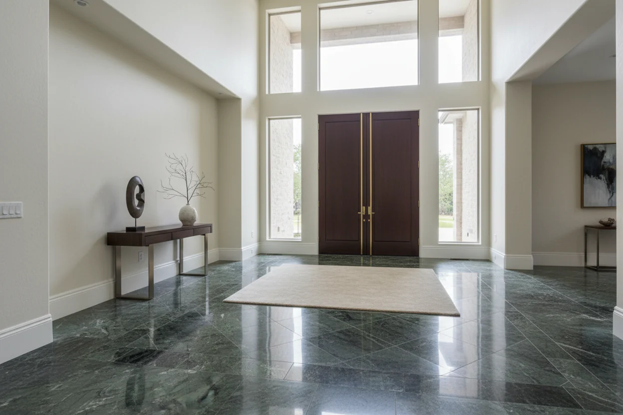 انديان جرين | رخام طبيعي بمظهر أخضر هندي