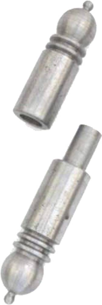 مفصلات باب  حديد مع تاج | DANCO - 40 X 230 mm - nickel