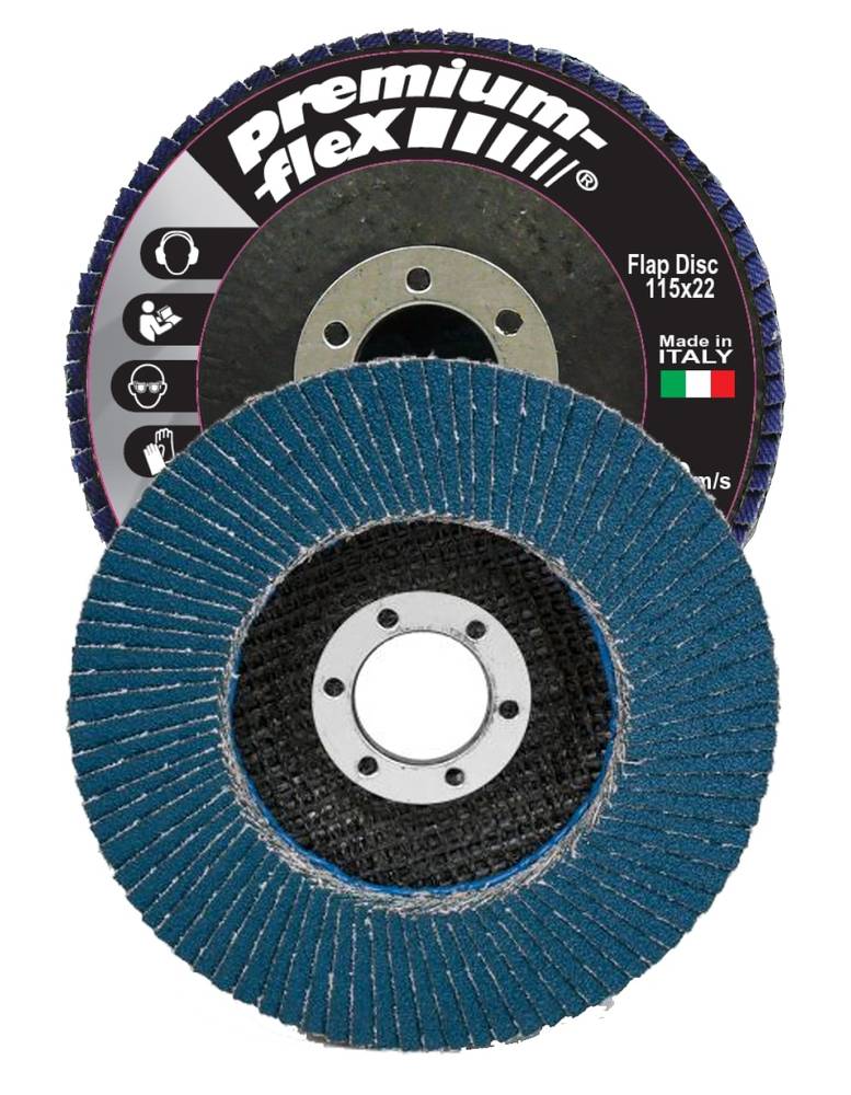 فلاب دسك ستانلس | PREMIUMFLEX - 4.5" - ازرق-اسود