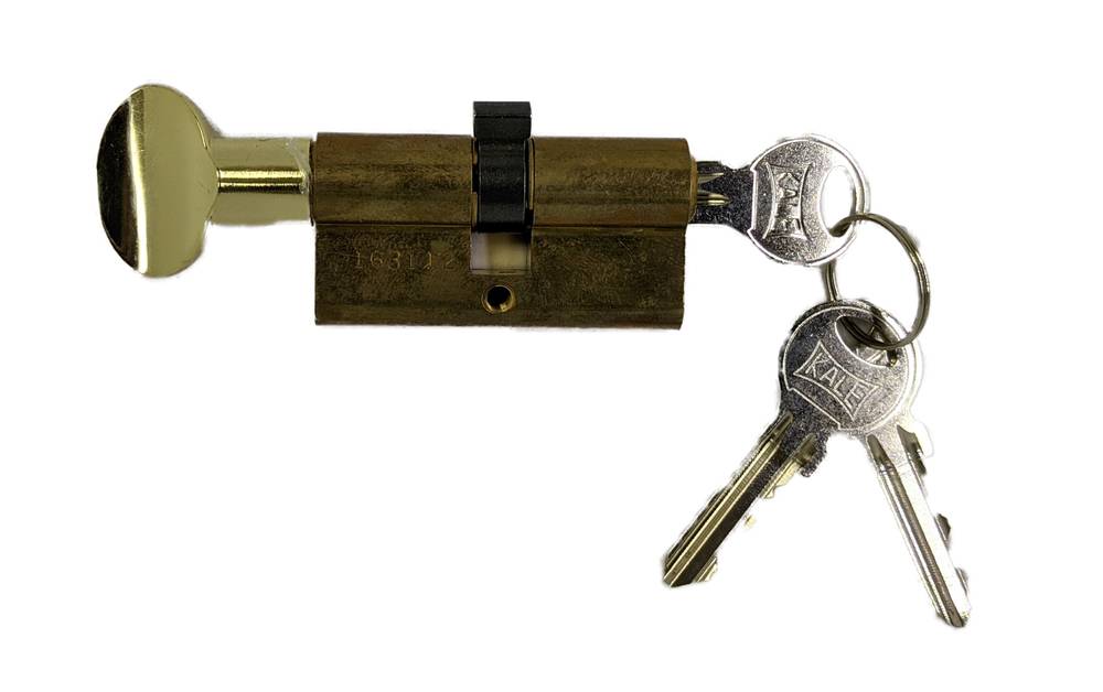 قلب كالون باب، دورة مياة | KALE - 62 mm  -  Knop /  3 KEYS - BRASS