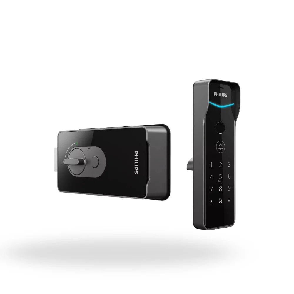 Philips EasyKey DDL505 قفل ذكي مناسب للابواب الخارجية مقاوم للماء والحرارة العالية