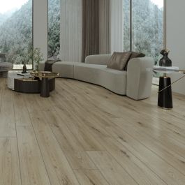 بلاط أرضيات 15×90×1.0 سم - بيج فاتح