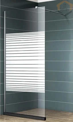حاجز دش زجاج مخطط 141146w