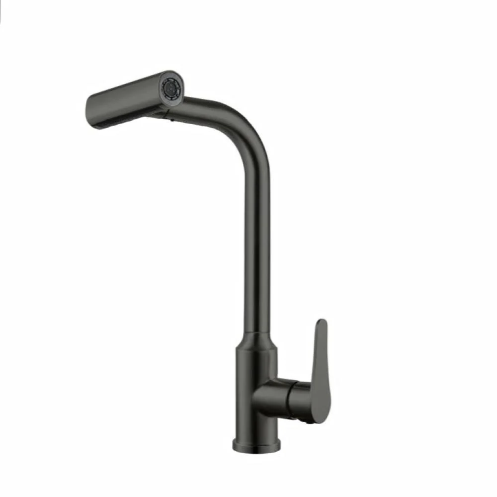 خلاط مطبخ شلال سحب متحرك مطور اسود  NE-16135-3B