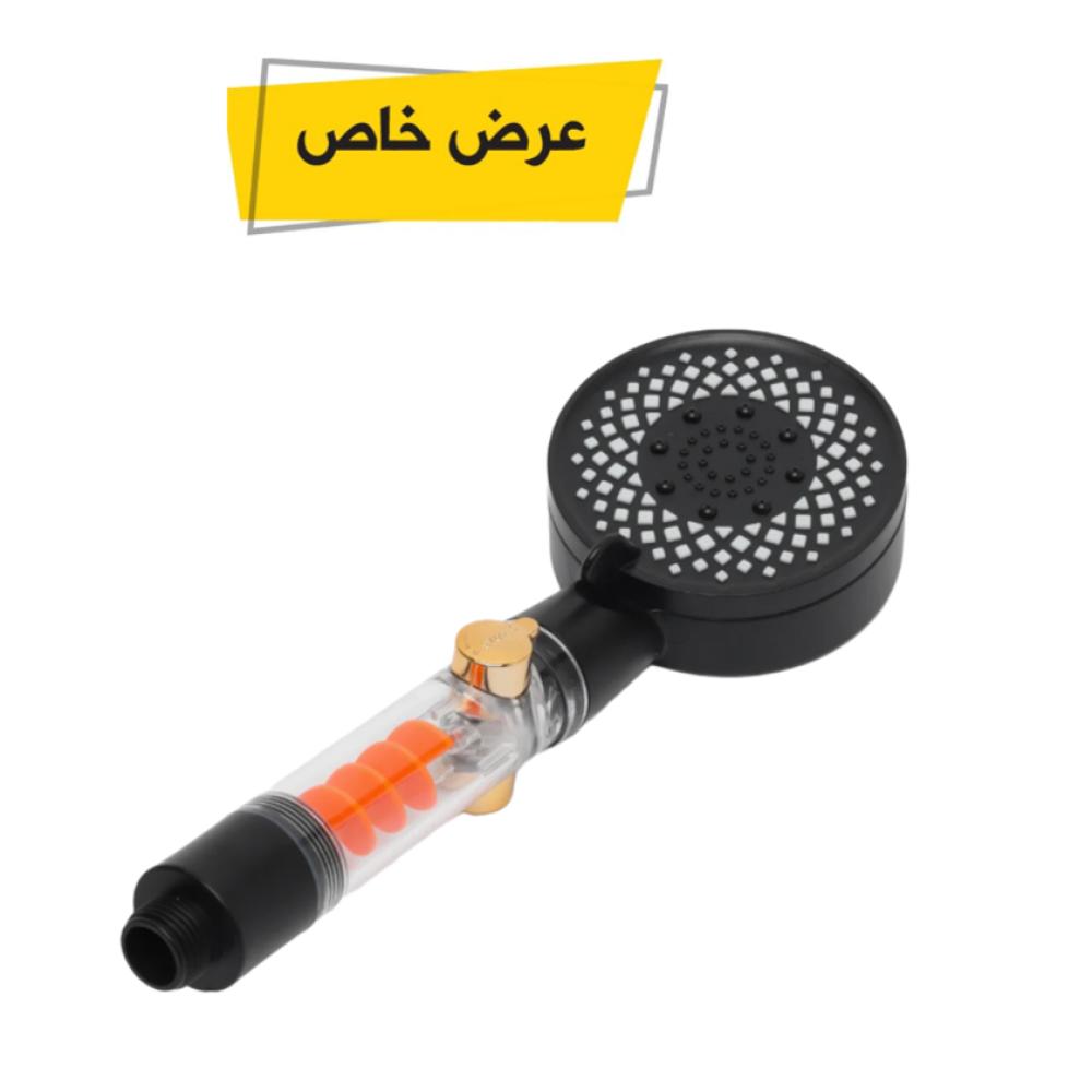سماعة دش موديل لولبي اسود