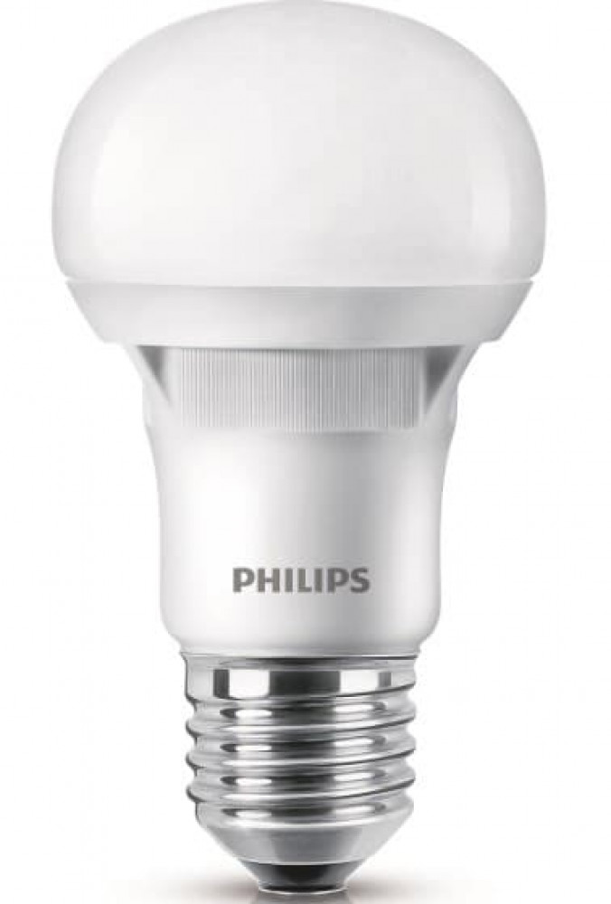 لمبات فيلبس philips لد العادية ابيض دافئ 8 واط