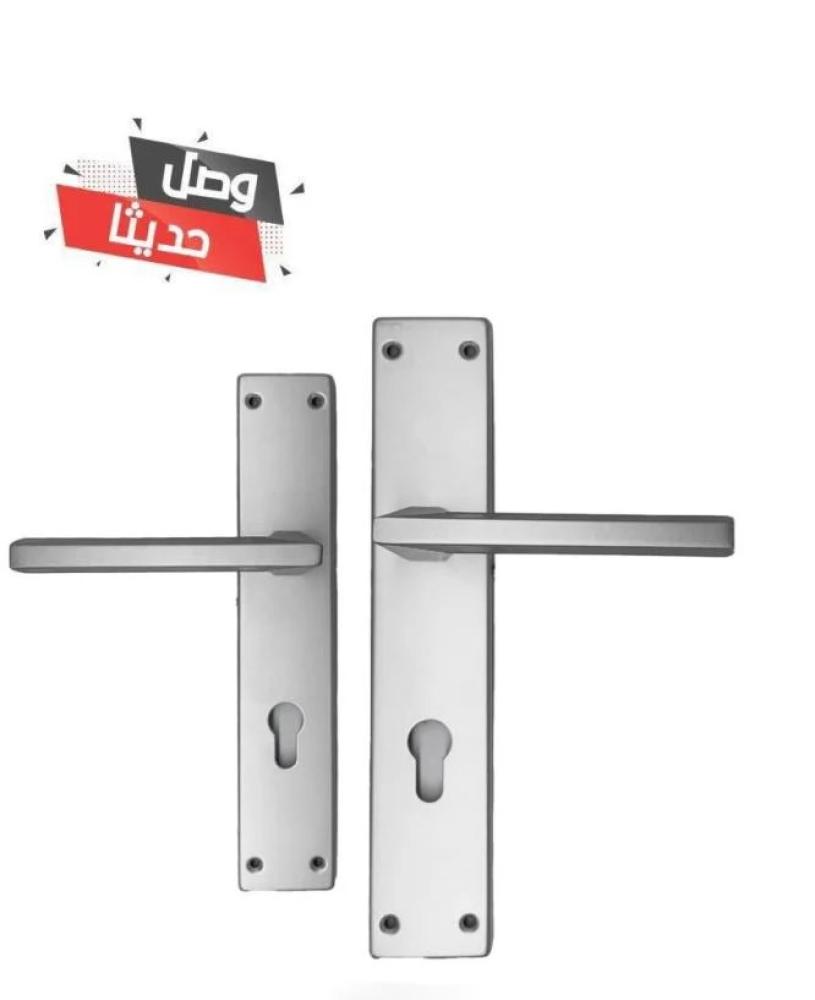 يد باب طويل ابليت فضي ثقيل 10000053-6
