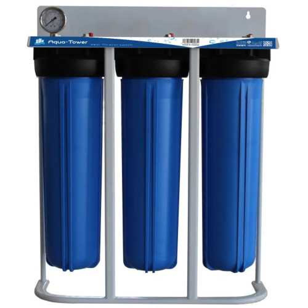 فلتر Aquatower جامبو أزرق ثلاثي