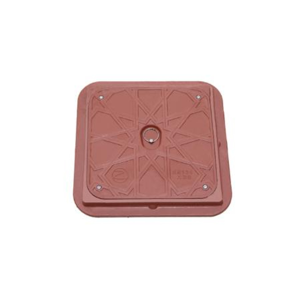 غطاء فتحات تقنية  قرمدي مقاس داخلي 30*30 سم نبيتي