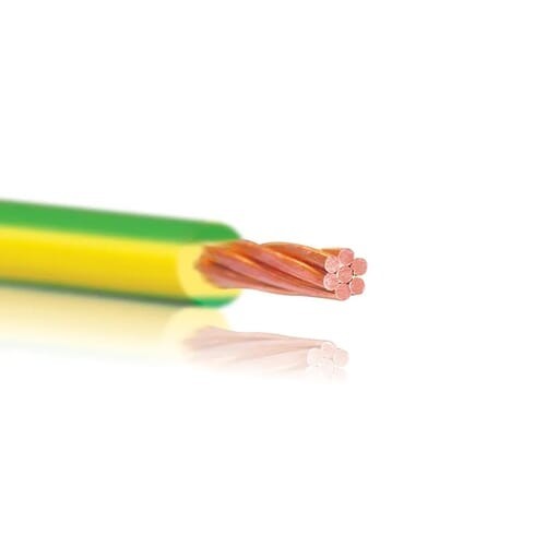 كابل منخفض الجهد (إيرث) CU/PVC من كابلات الرياض - مقاس 1x95 - أخضر x أصفر