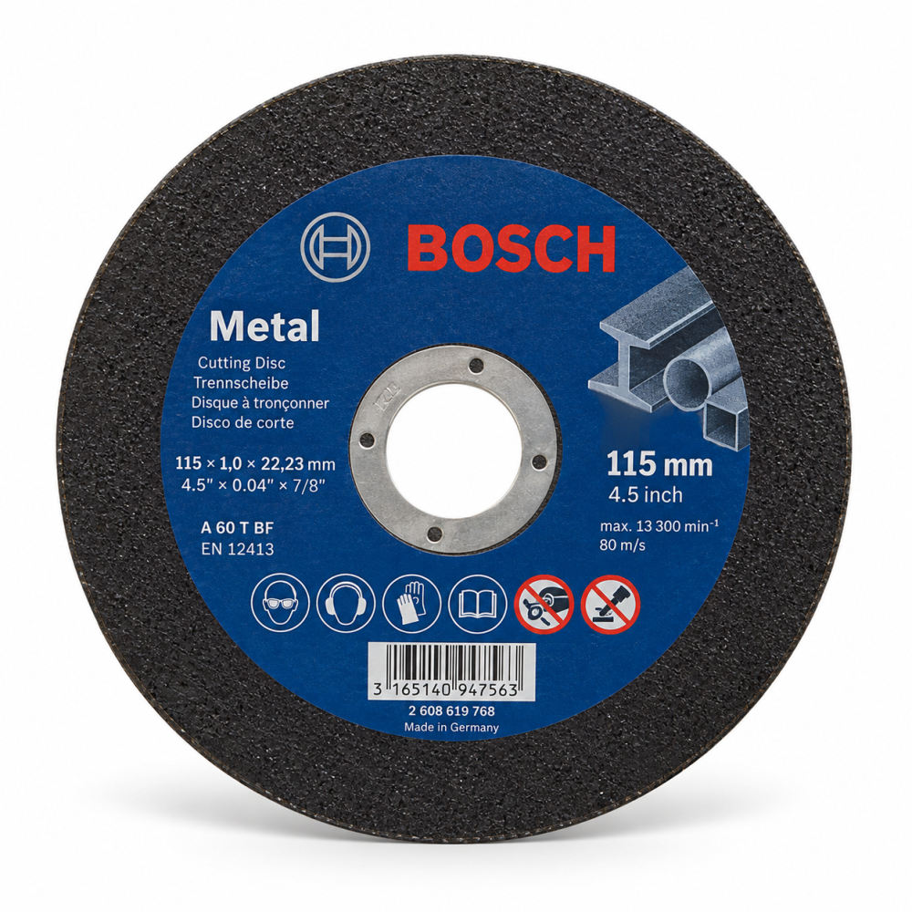 ديسك قص حديد بوش Bosch مقاس 4.5 بوصة – 115 مم