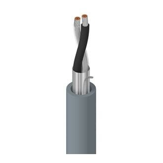 كابل تحكم SHI 8760NH-500 - عدد 2 خط - مقاس 18 AWG - من بلدن - رمادي