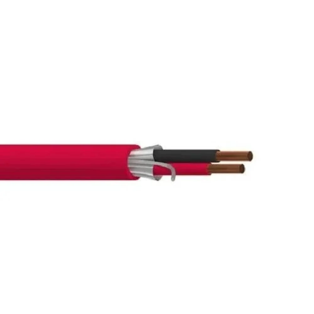 كابل إنذار حريق نحاس PVC 9581.FE من بلدن - مقاس 2C/14AWG - أحمر