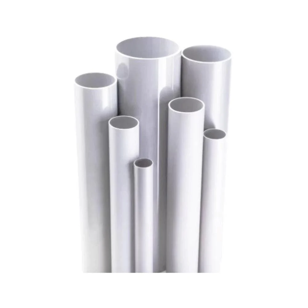 ماسورة صرف UPVC من التمام 1.5 بوصة - ضغط 40 - أبيض