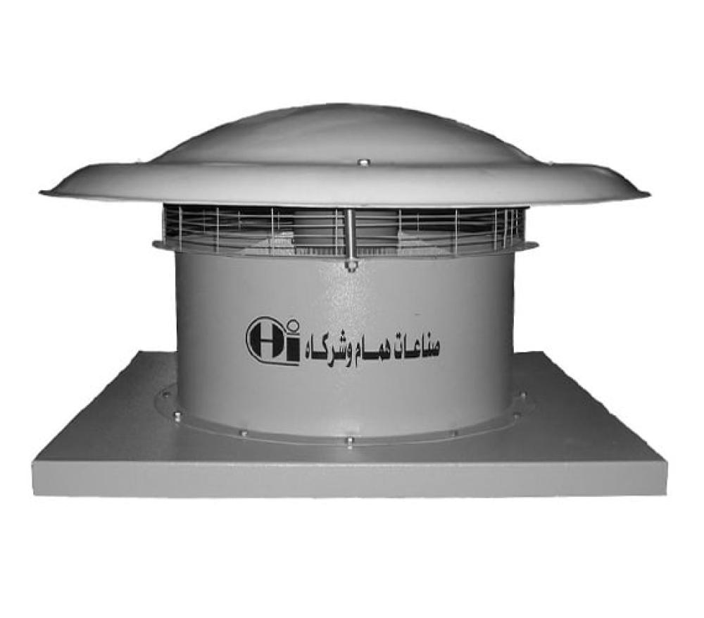 مروحة شفط سقفية محورية AR 504 من Hammam – تدفق 4000 CFM – محرك أوروبي 460 فولت 3 فاز، IP55، Class F