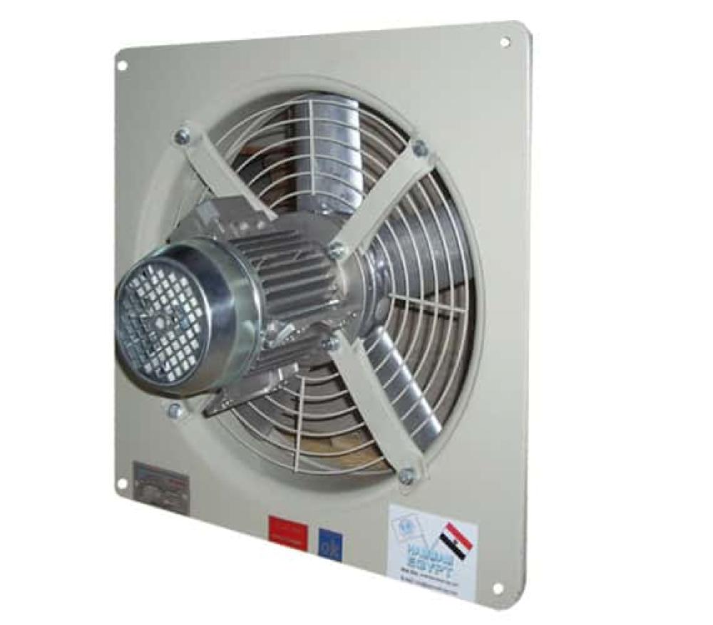 مروحة شفط جدارية محورية AW 314 من Hammam – تدفق 1000 CFM – محرك أوروبي 460 فولت 3 فاز، IP55، Class F
