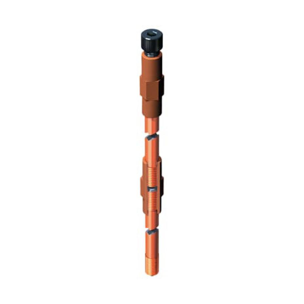قضيب تأريض حلزوني نحاس من فورس - مقاس 5/8 بوصة - CG270