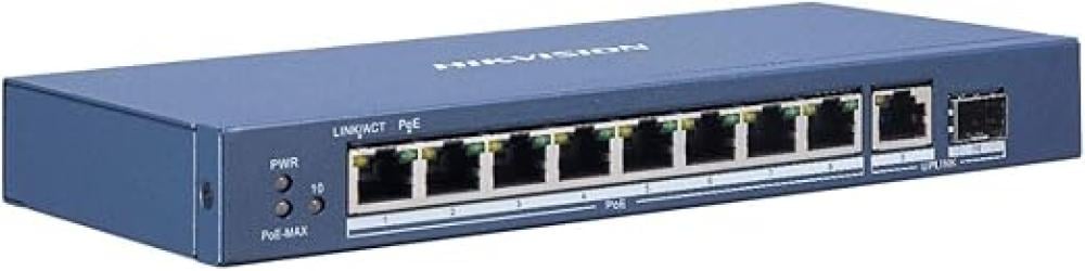 سويتش ذكي HIKVISION بـ 8 منافذ جيجابت POE
