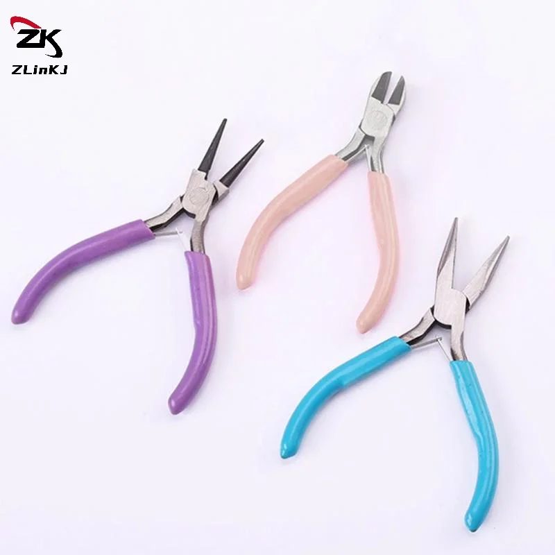 طقم كماشة لصناعة المجوهرات والأساور DIY وأدوات إصلاح يدوية