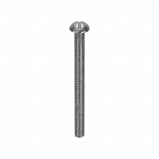 جرينجر ابروفد برغي آلة, دائري, مشقوق, 1/4 2BA60