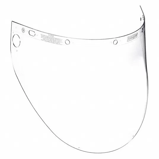 Honeywell Faceshield Visor, For Use With Series F-400, F-500, FH-66, 2KFZ3 4199CLBP