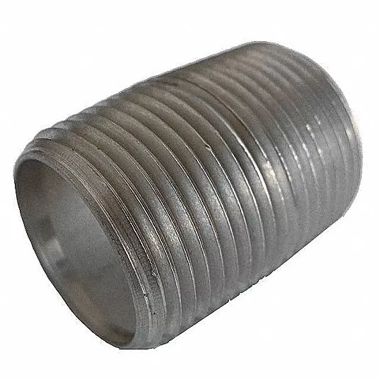 جرينجر ابروفد نبل 1/2 بوصة, ذكر, NPT ,304 ستانلس ستيل, طول 1 1/8Inch بوصة, مسنونة بالكامل 4TNR1