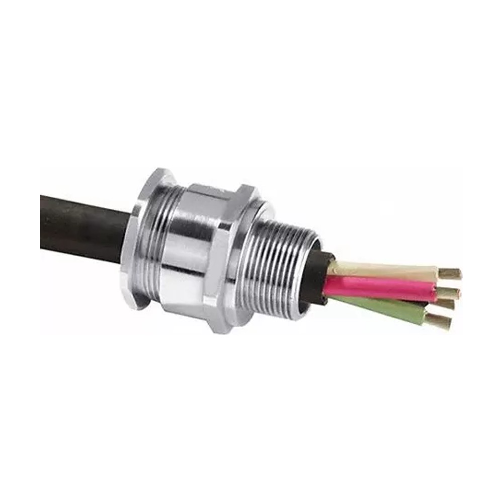 موصل سلك مُحسن Appleton Electric 50SA2F1505 نحاسي 1 1/2 بوصة MNPT 1.22 إلى 1.50 بوصة فضي