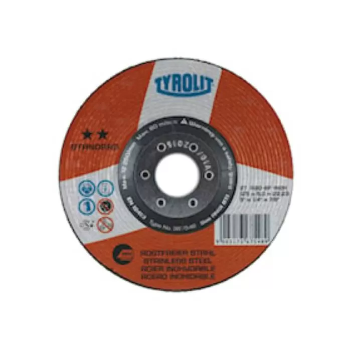 تيروليت 27A قرص جلخ خشن 178x4.0x22.23، درجة الخشونة  A30Q-BFX 5349