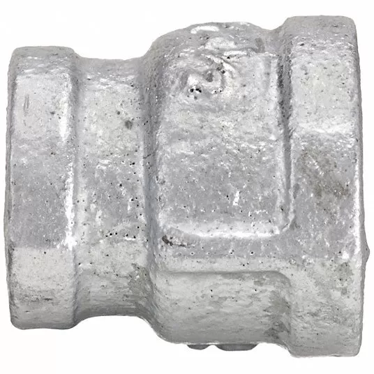جرينجر ابروفد جلبة نقاص,  من الحديد القابل للطرق, حجم الأنبوب 3/4 بوصة × 1/2 بوصة, NPT x NPT, الفئة 150 5P931