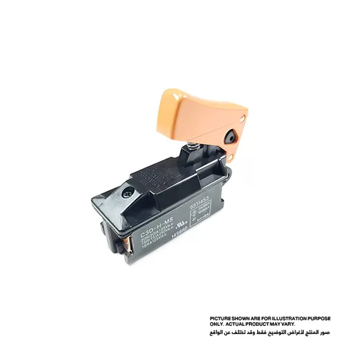 ماكيتا مفتاح تشغيل C3D-H-MS، للموديلات HM1201, HM1301, HR3520, HR3520B, HR3850 651145-3