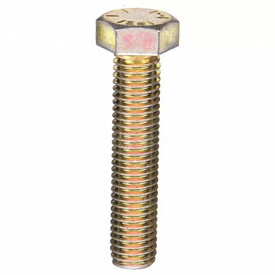 جرينجر ابروفد برغي صنبور سداسي, 3/8 "-16, طول المشبك 1 1/2 بوصة, فولاذ من الدرجة 8, PK 100 694264G